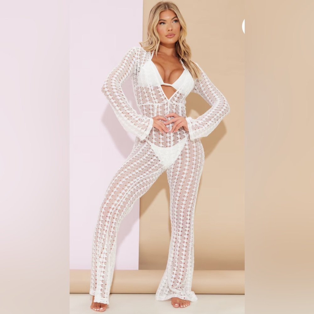 PrettyLittleThing Beach Jumpsuit NWT